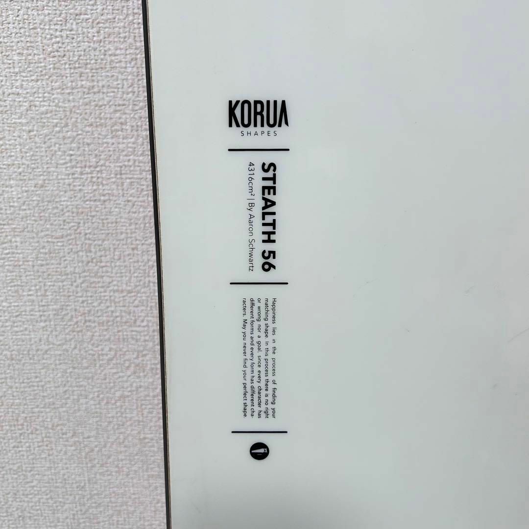 KORUA SHAPES コルアシェイプス STEALTH 板 156