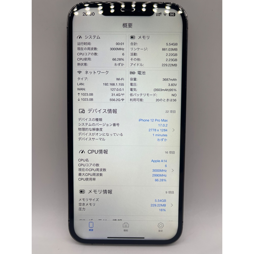 iPhone 12 pro max 512 US版 SIMフリー