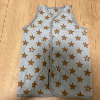 スリーパー  子供服　寝巻　パジャマ　ベスト　ひよこクラブ　星柄(パジャマ)