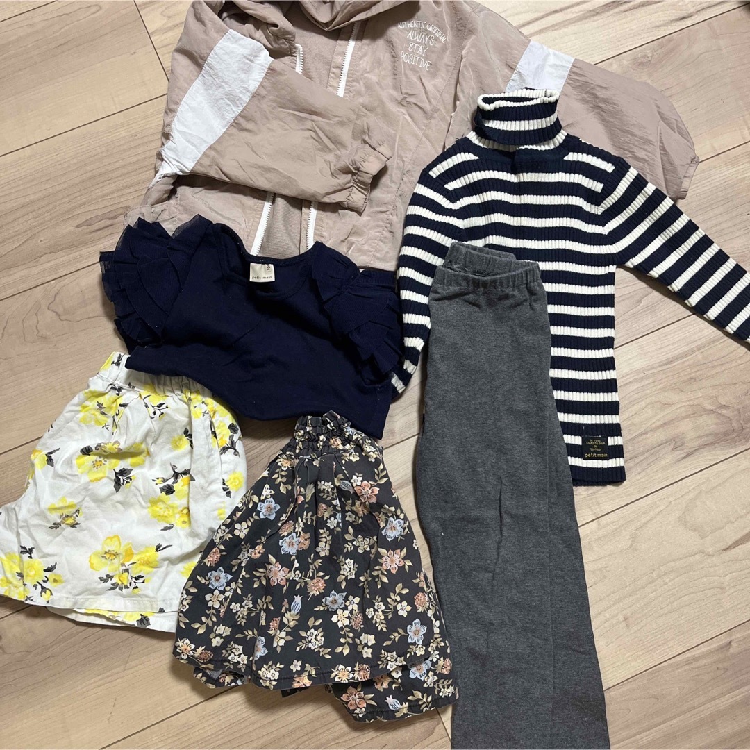 petit main(プティマイン)の最終値下げ❣️プティマインUNIQLO mearth合計6点まとめ売り キッズ/ベビー/マタニティのキッズ服女の子用(90cm~)(ジャケット/上着)の商品写真