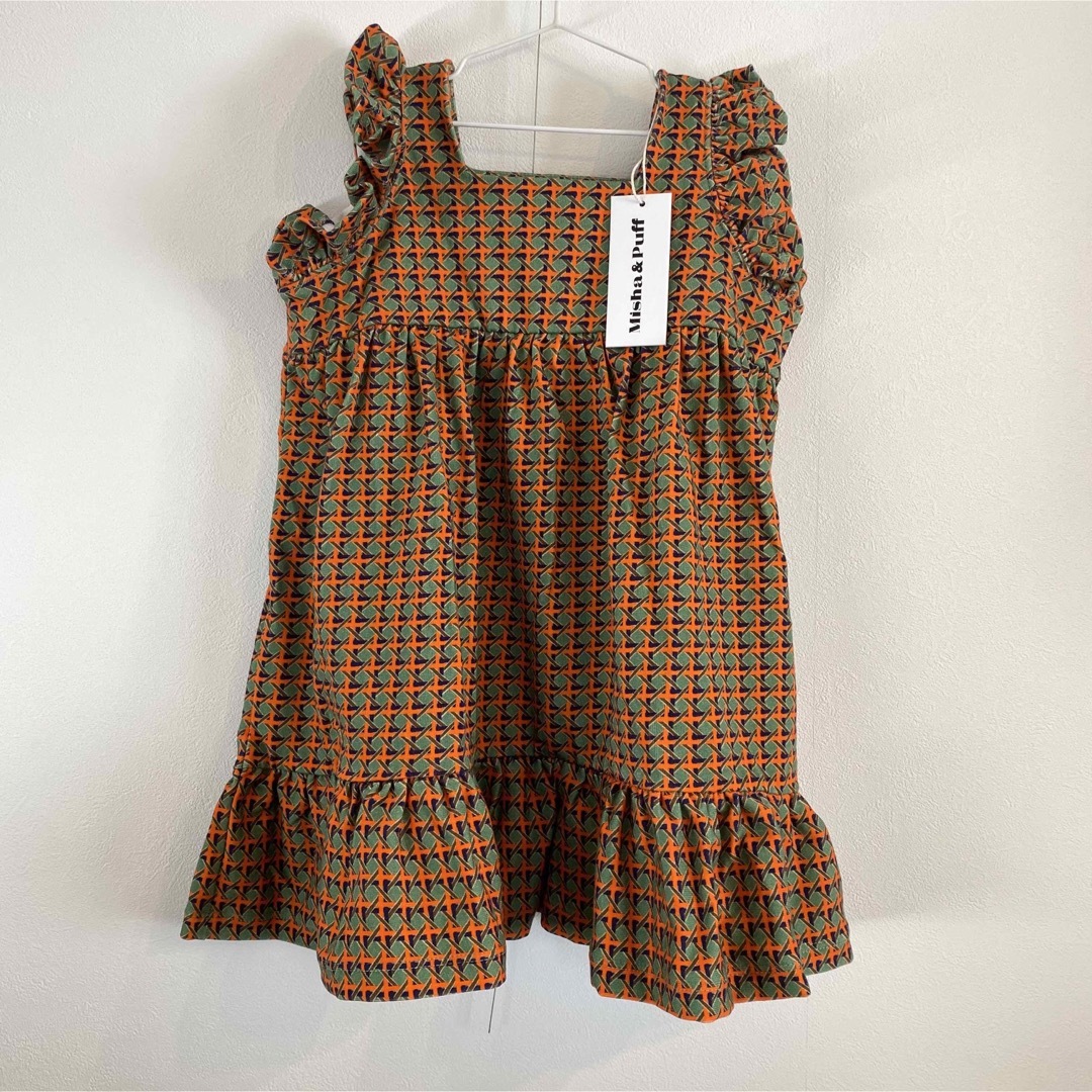 Misha and puff Ruffle Sleeve Dress ワンピース