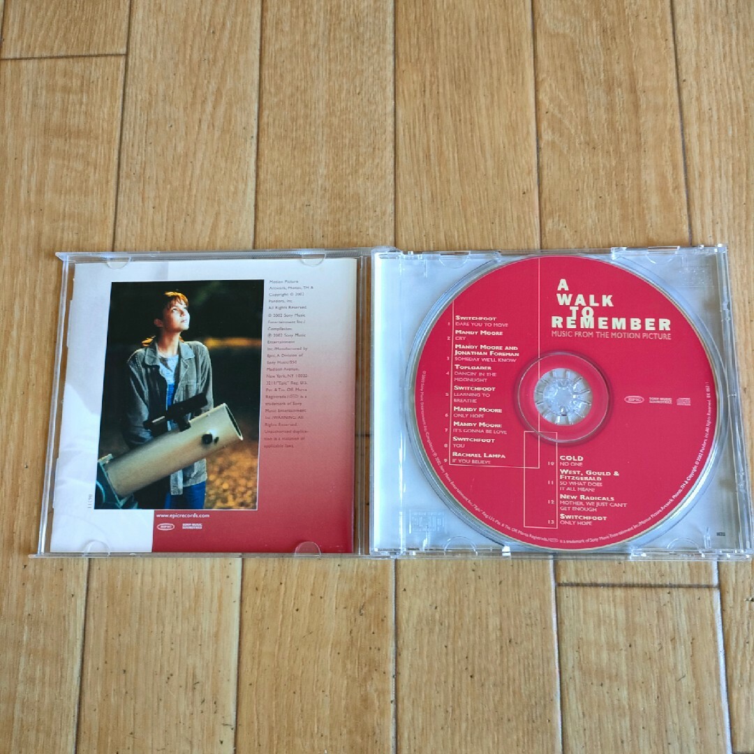 US盤 廃盤 ウォーク・トゥ・リメンバー サウンドトラック OST エンタメ/ホビーのCD(映画音楽)の商品写真