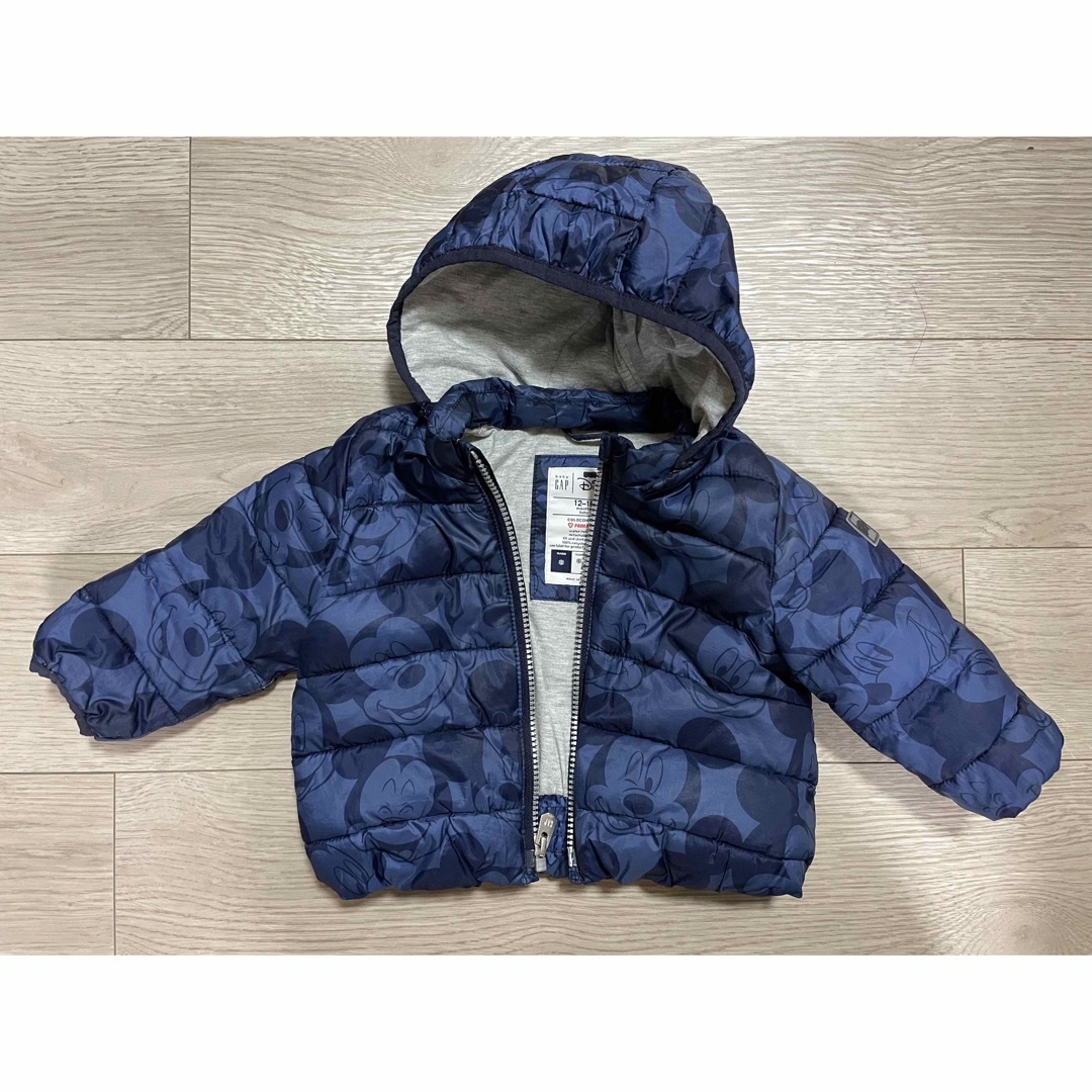 babyGAP(ベビーギャップ)のGAP、ダウン、アウター キッズ/ベビー/マタニティのキッズ服男の子用(90cm~)(コート)の商品写真