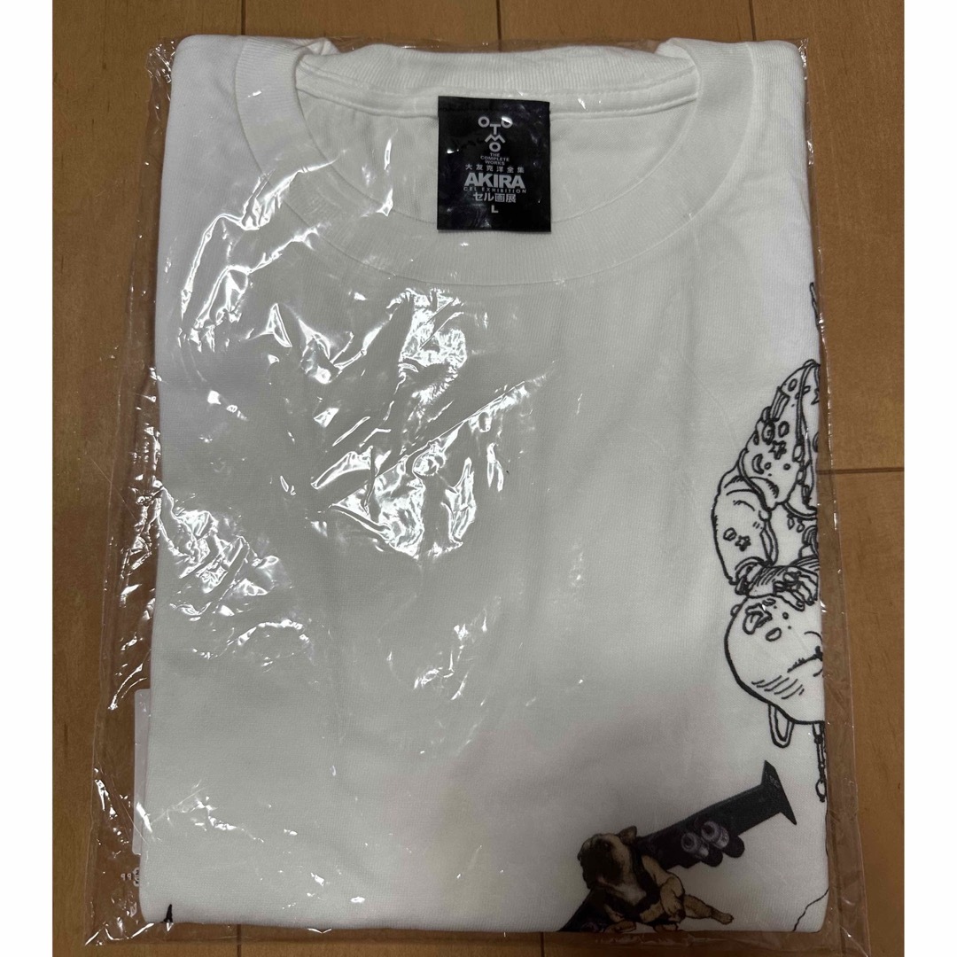 AKIRA PRODUCTS(アキラプロダクツ)の送料込　Lサイズ　大友克洋全集 AKIRAセル画展　大友全集Tシャツ エンタメ/ホビーの漫画(青年漫画)の商品写真