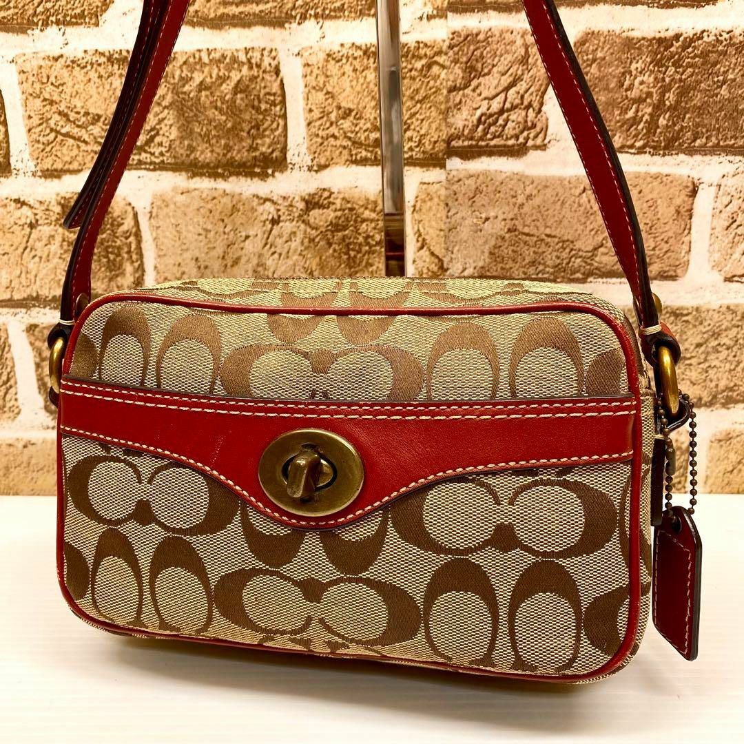 COACH ターンロック ショルダーバッグ 6911