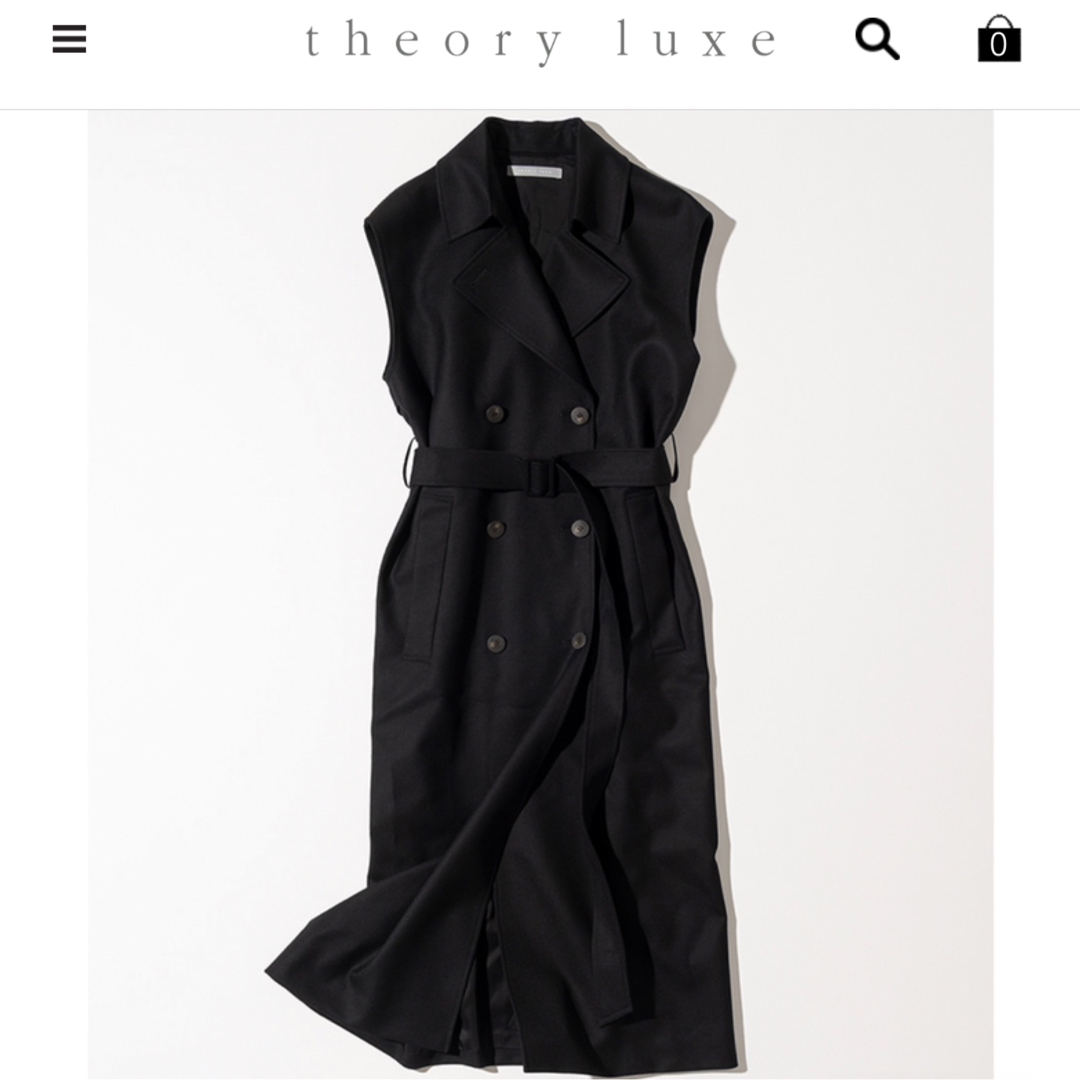 Theory luxe - セオリー リュクス Theory luxe Kelman 22AW ジレ 38の