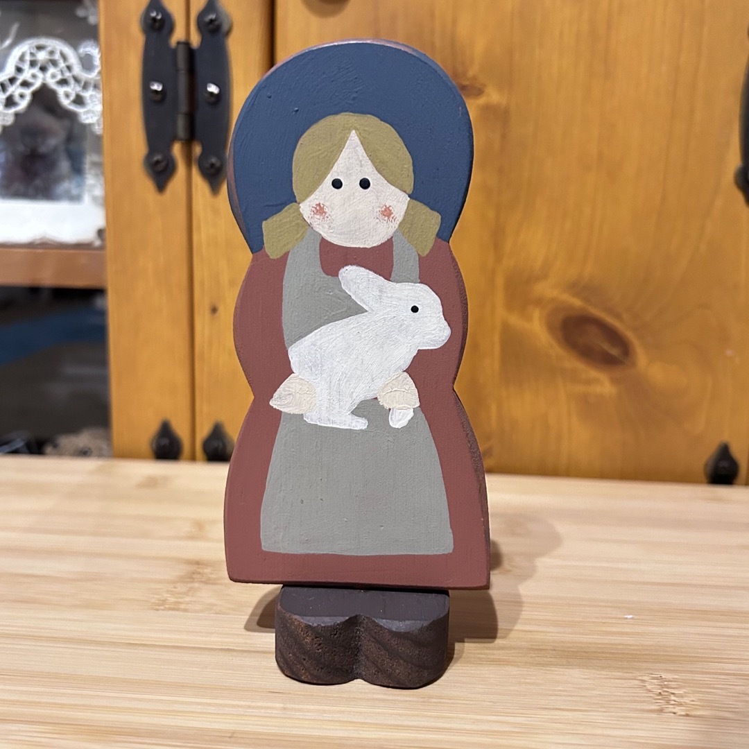LAURA ASHLEY(ローラアシュレイ)のアンファン 人形の置き物 インテリア/住まい/日用品のインテリア小物(置物)の商品写真