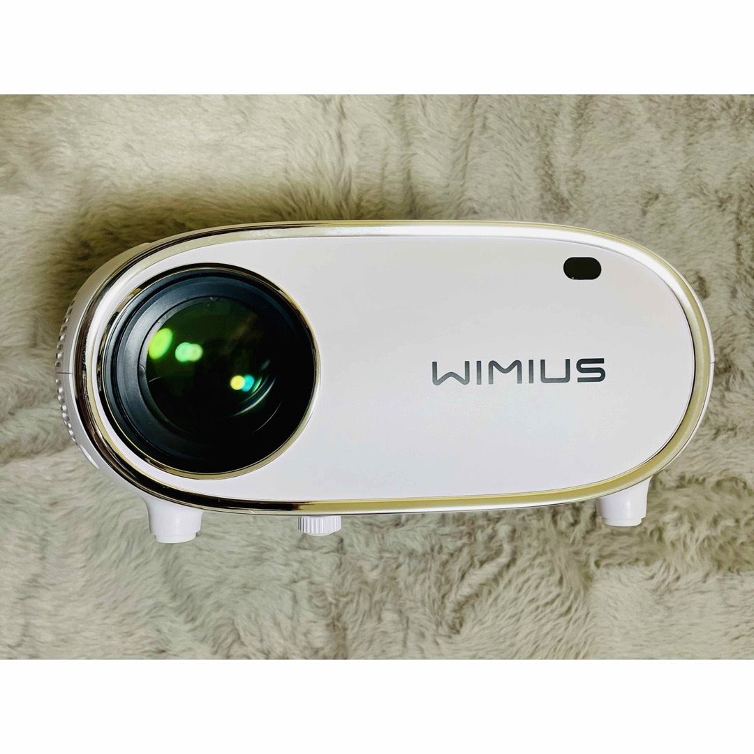 WIMIUS プロジェクター P60 スマホ/家電/カメラのテレビ/映像機器(プロジェクター)の商品写真