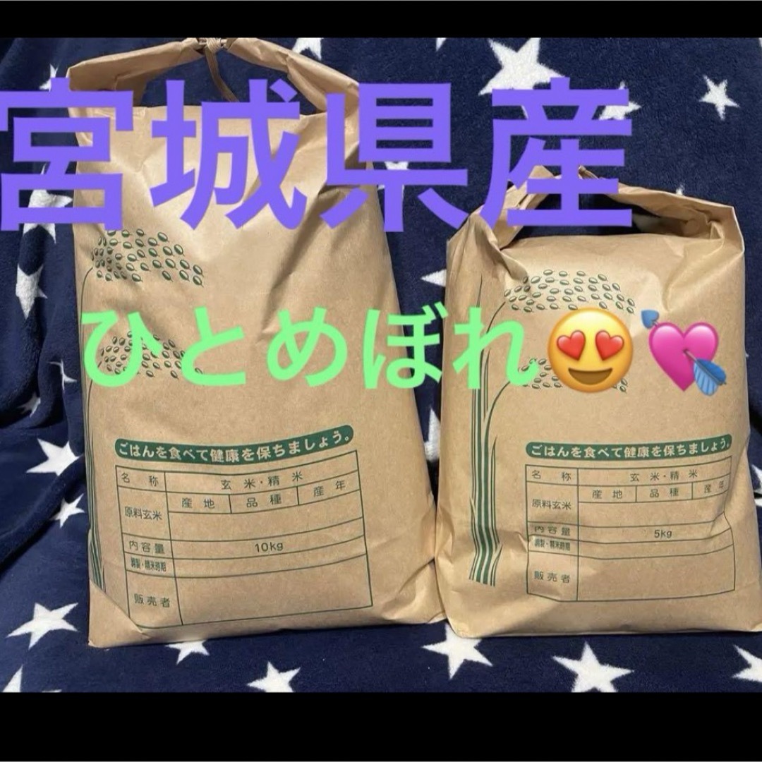 ひとめぼれ　令和5年産　送料無料　精米無料タイムサービス中　米/穀物