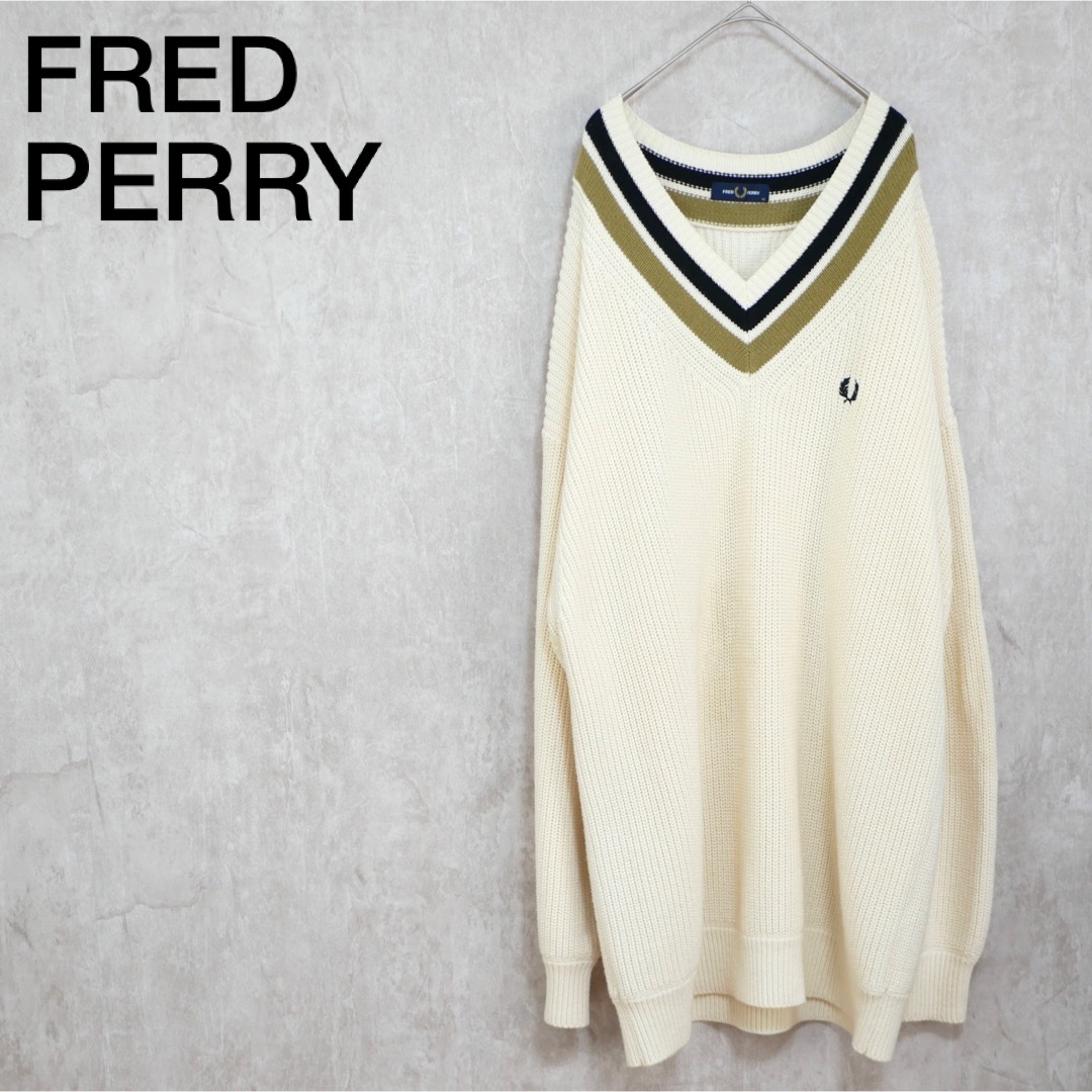 FRED PERRY×BEAMS 別注 Tilden Knit