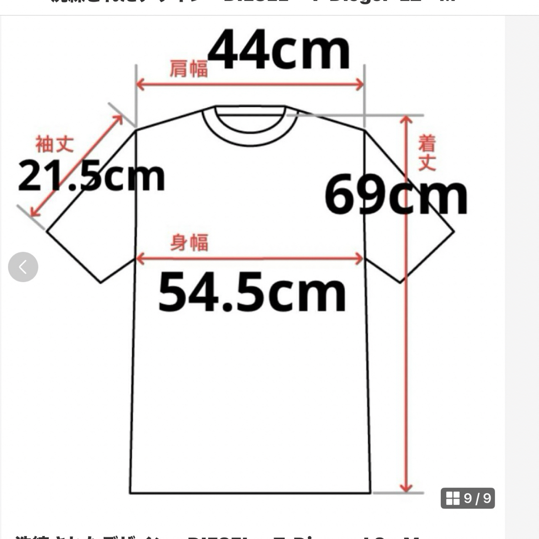 洗練されたデザイン　DIESEL　 T-Diegor-L2　M