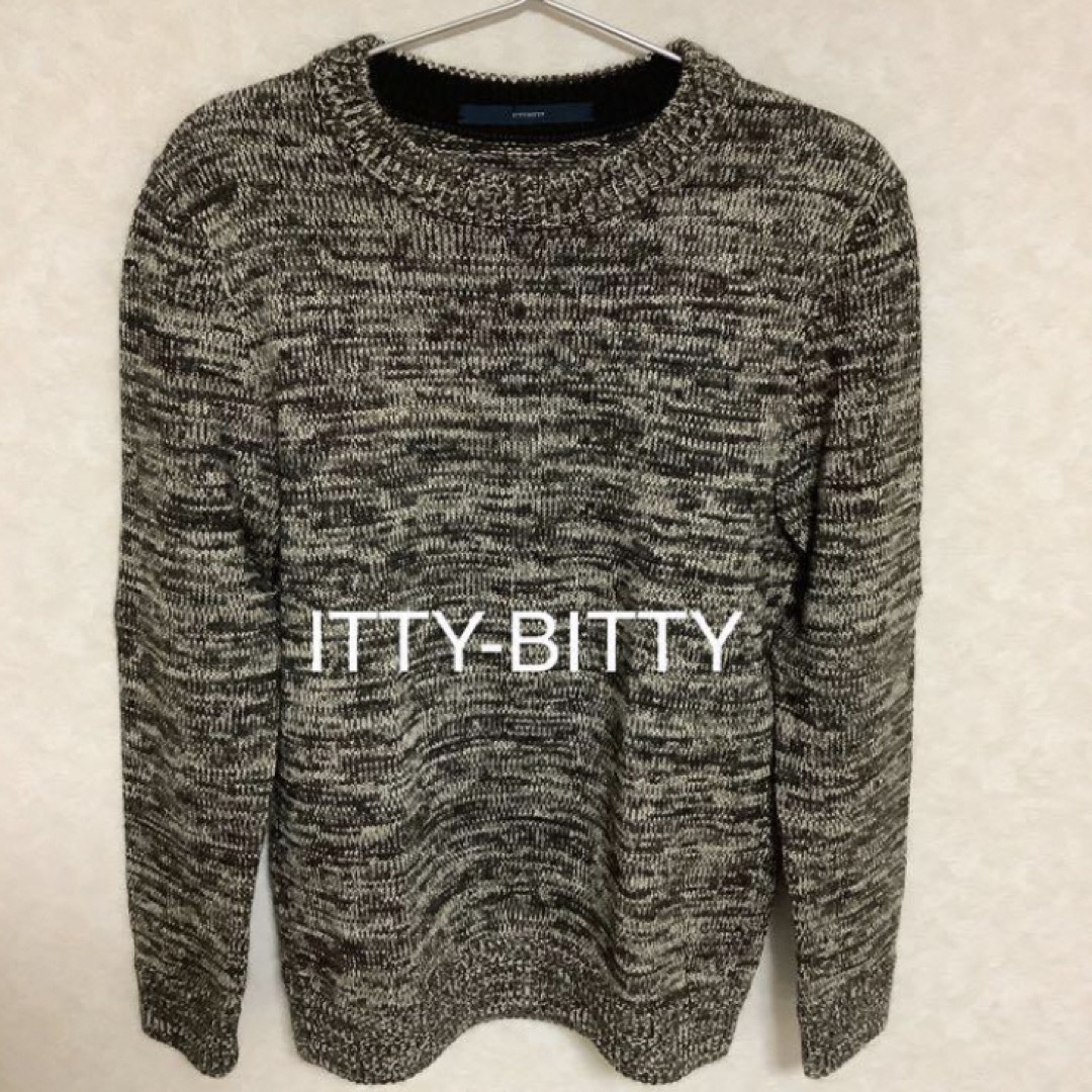 ITTY BITTY(イッティービッティー)のITTY-BITTY イッティビッティ モヘア混別注ニット S メンズのトップス(ニット/セーター)の商品写真