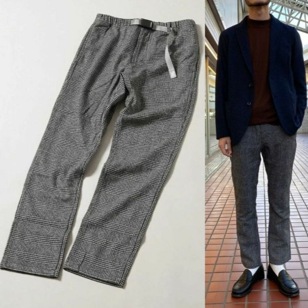 GRAMICCI グラミチ ナノユニバース / 別注 ウールパンツ M チェック | フリマアプリ ラクマ