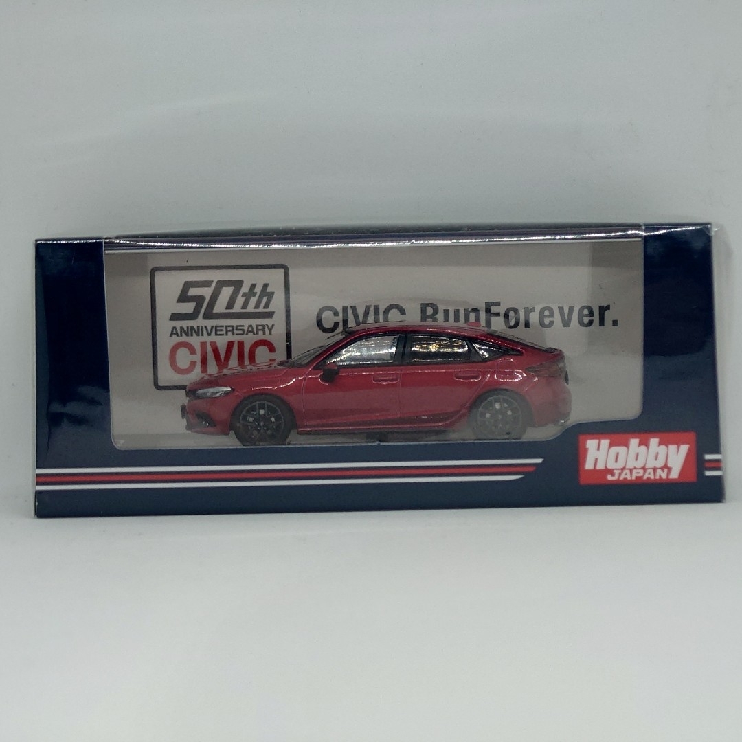 ホビージャパン 1/64 ホンダ シビック EX FL1 クリスタルレッド | フリマアプリ ラクマ