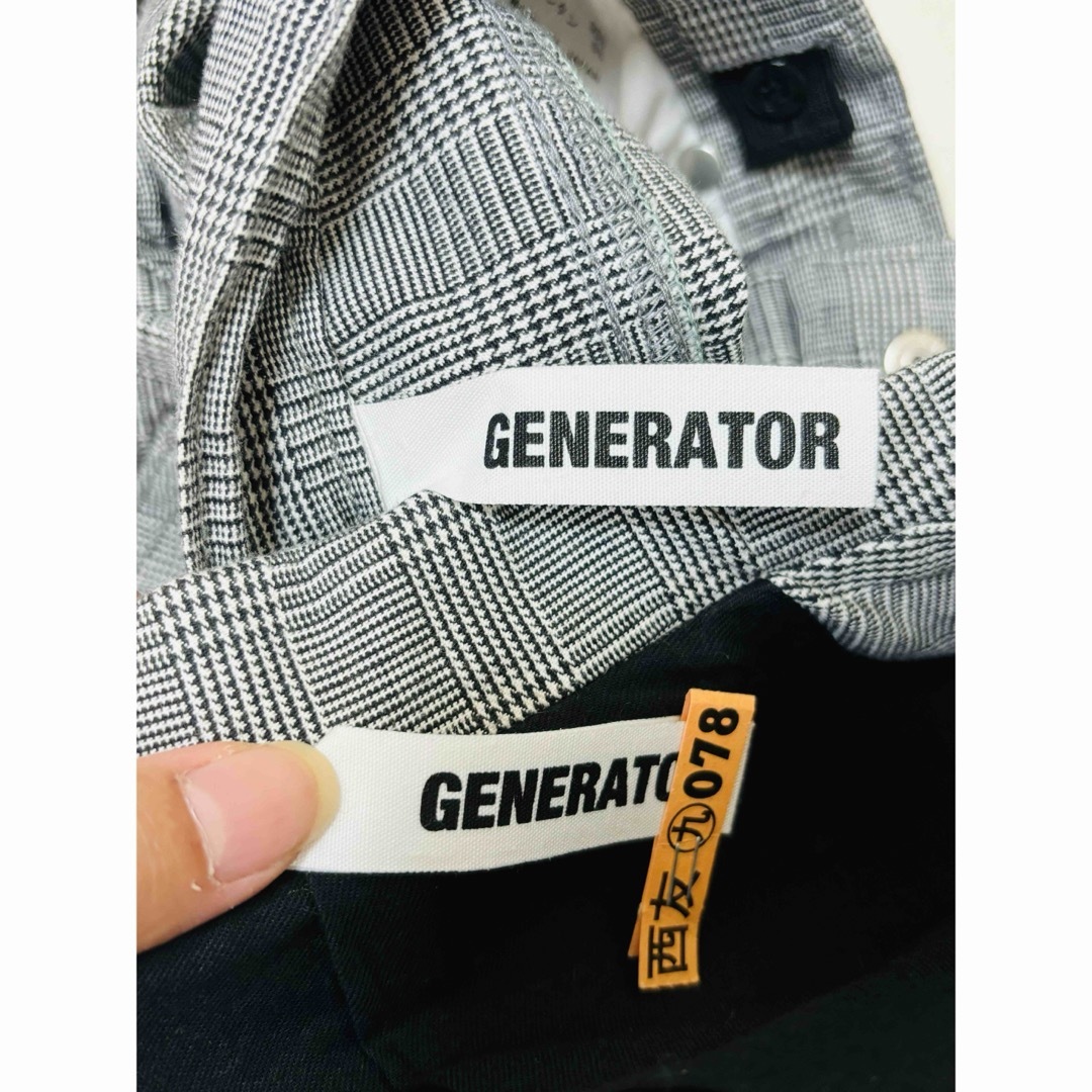 GENERATOR - generator セットアップ 120cm〖N4206〗の通販 by ...