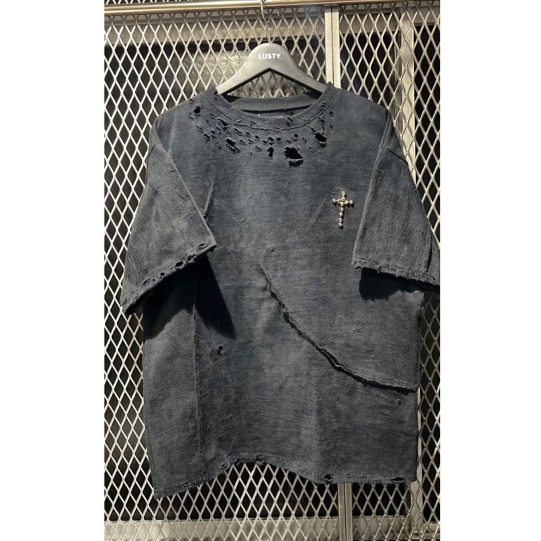 カスタム　Tシャツ　ボロ メンズのトップス(Tシャツ/カットソー(半袖/袖なし))の商品写真