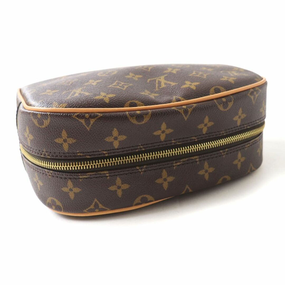 極美品◎フランス製 LOUIS VUITTON ルイ ヴィトン M47527 モノグラム トゥルース トワレット25 化粧ポーチ トラベルポーチ 茶 箱・保管袋付　m02-st30310-784