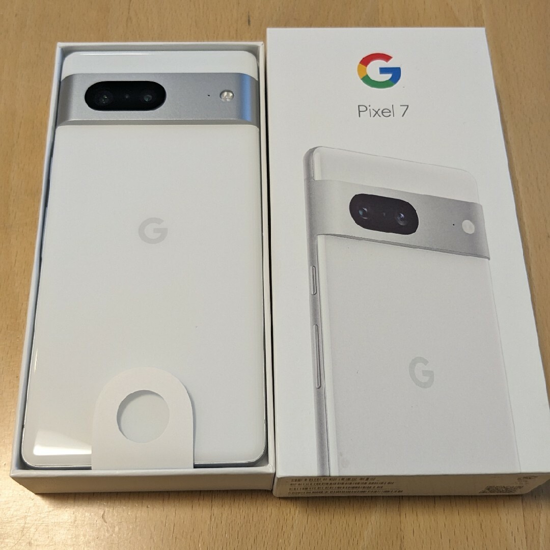 新品・未使用】Google Pixel 7/128GB、色:snow(白)の通販 by