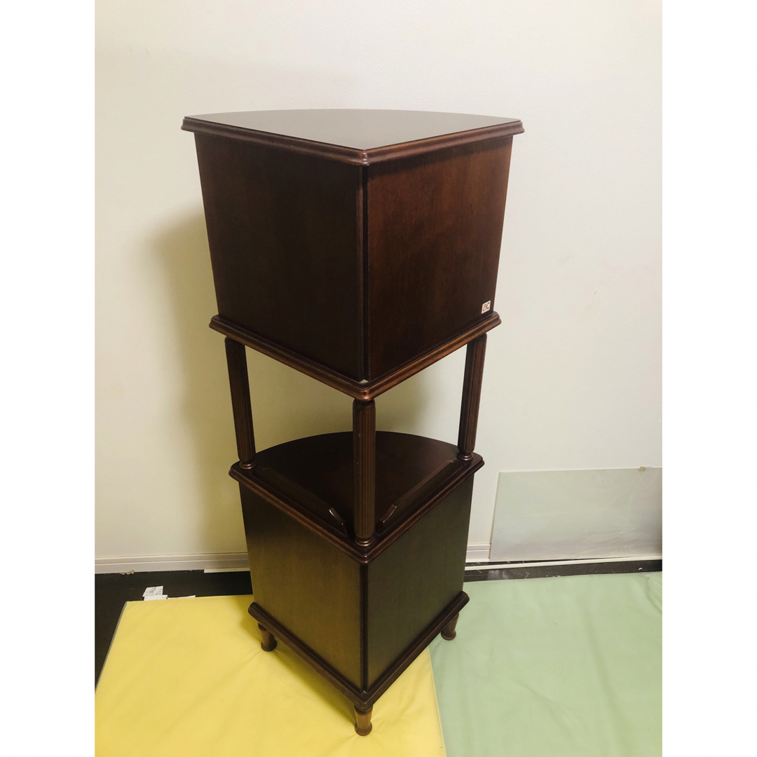 アンティーク家具 綾野製作所 コーナーキャビネット-