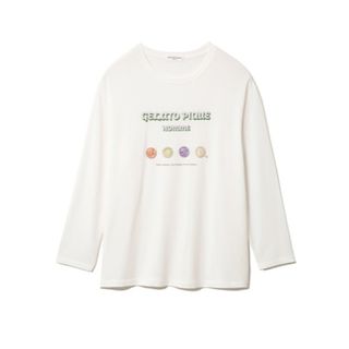 ジェラートピケ(gelato pique)のgelato pique homme ロゴTシャツ　ジェラート柄(ルームウェア)