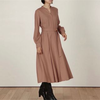 アナイ(ANAYI)のタグ付新品♡ ANAYI ソフトアムンゼンタックフレアワンピース(ロングワンピース/マキシワンピース)