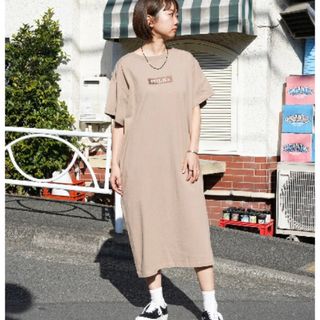 未使用 MILKFED. LACE UP DRESS