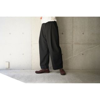 【Ka na ta】one tack pants black size1 カナタ(スラックス)