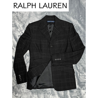 ラルフローレン(Ralph Lauren)のラルフローレン テーラードジャケット サイズ4 チェック　秋(テーラードジャケット)