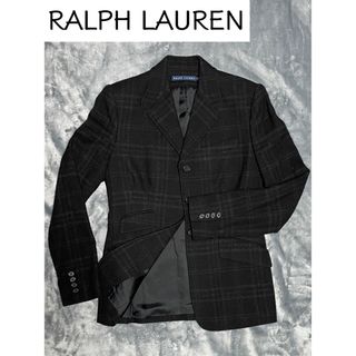 ラルフローレン(Ralph Lauren)のラルフローレン テーラードジャケット サイズ4 チェック　秋(テーラードジャケット)