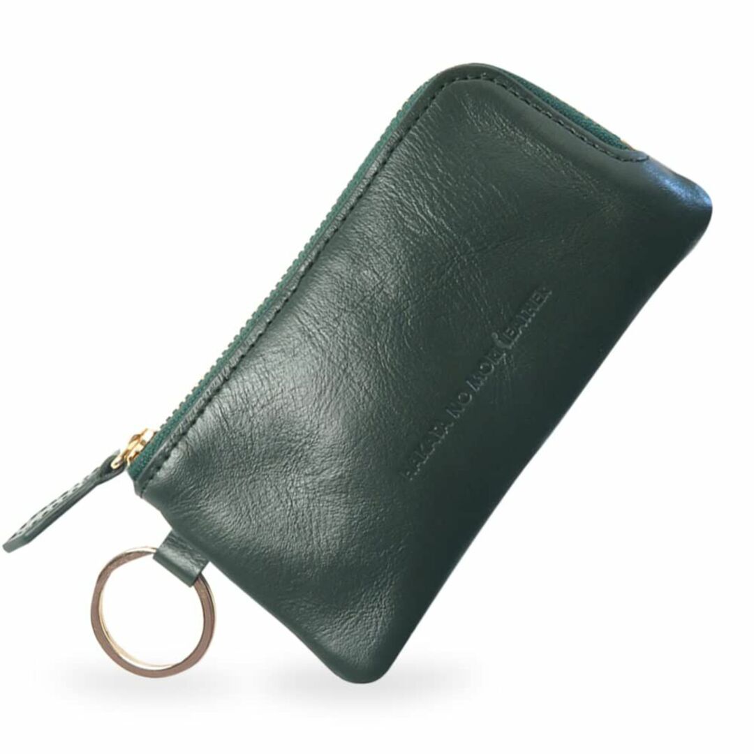 【色: ダークグリーン】[HAKATA NO MORI LEATHER] スマー メンズのバッグ(その他)の商品写真