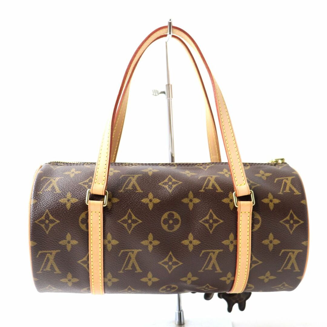 極美品◎フランス製 LOUIS VUITTON ルイヴィトン M40266 パピヨン26 ハンドバッグ コムデギャルソン コラボ チャーム付き モノグラム 箱付