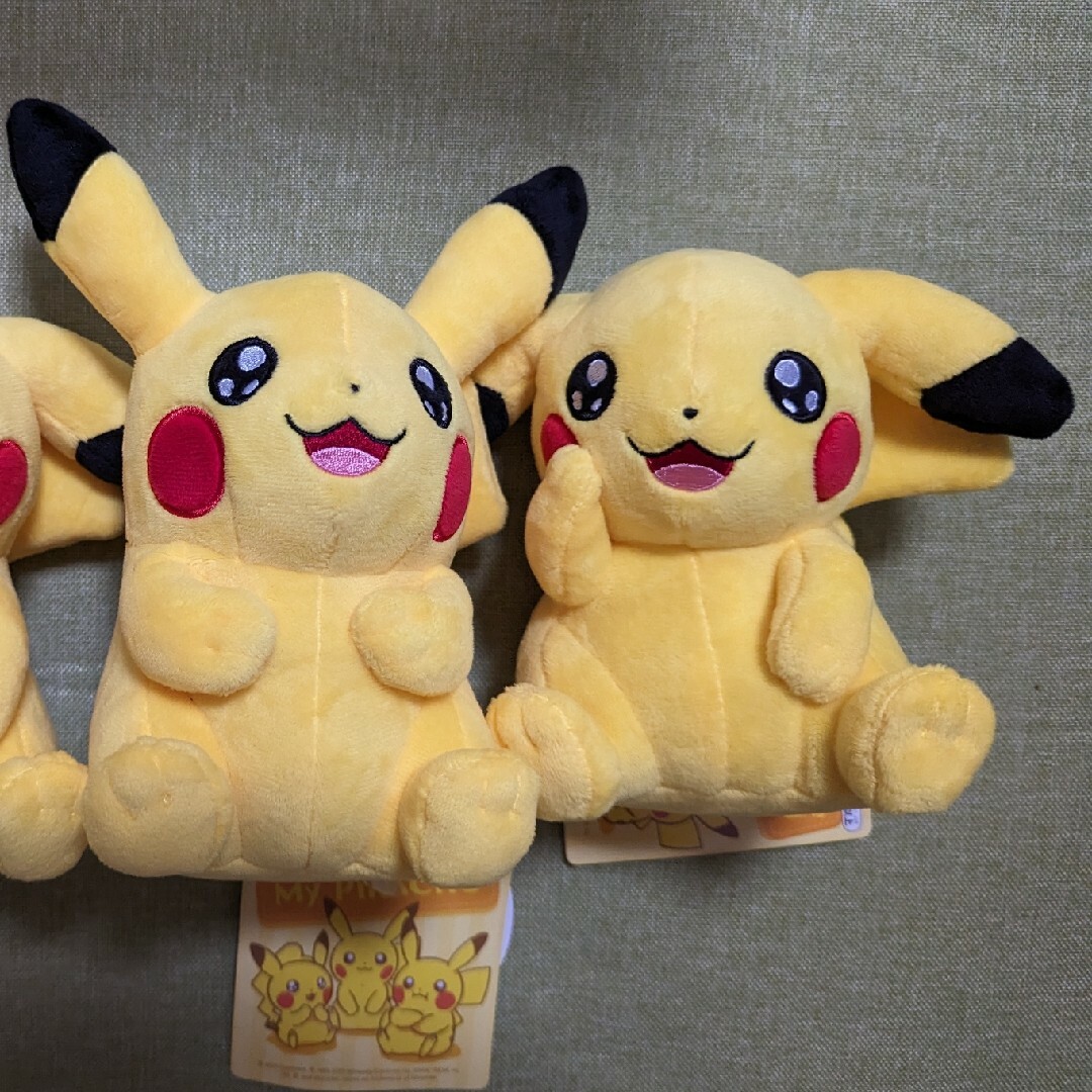 レア 希少マイピカチュウ My PIKACHU 垂れ耳 たれみみ キラキラ 片手