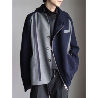 sacai - 美品 サカイ Sacai ニット 2021AW セーター プルオーバー ...