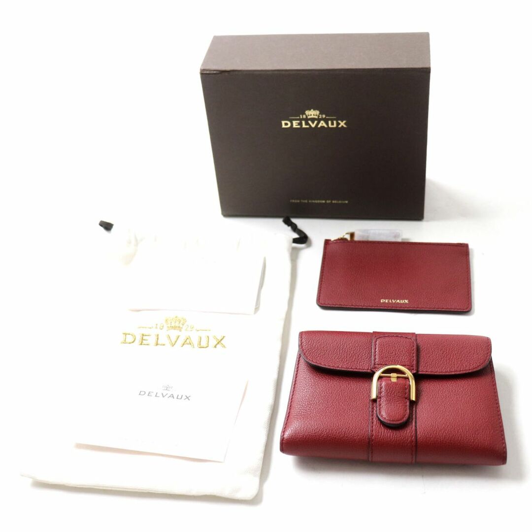 美品◎ベルギー製 DELVAUX デルボー Brilliant ブリヨン コンパクト