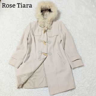 Rose Tiara - 新品 大きいサイズ 4L ダッフルコート ファー リボンの ...