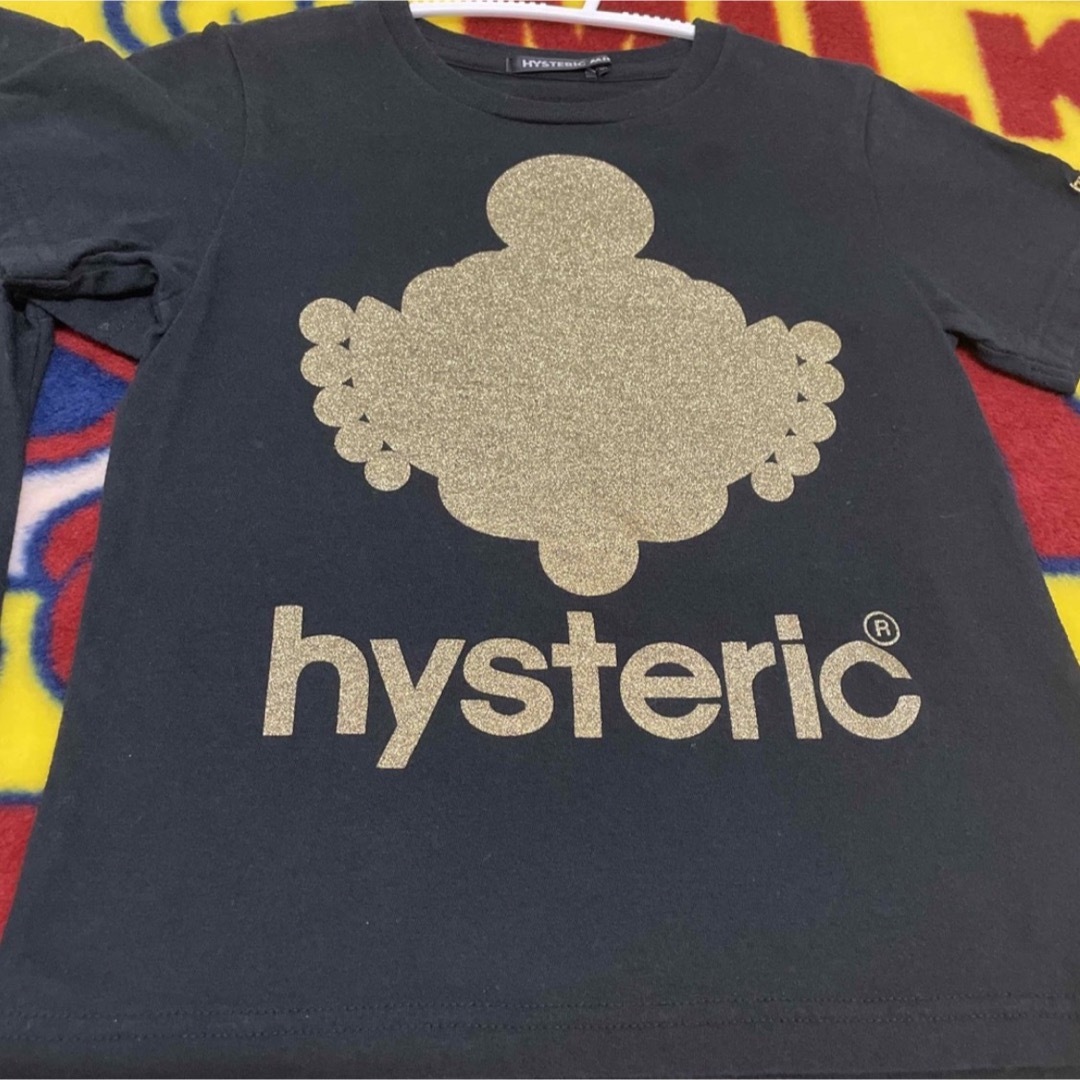 HYSTERIC MINI(ヒステリックミニ)の【中古】シルエットTee(120) キッズ/ベビー/マタニティのキッズ服男の子用(90cm~)(Tシャツ/カットソー)の商品写真