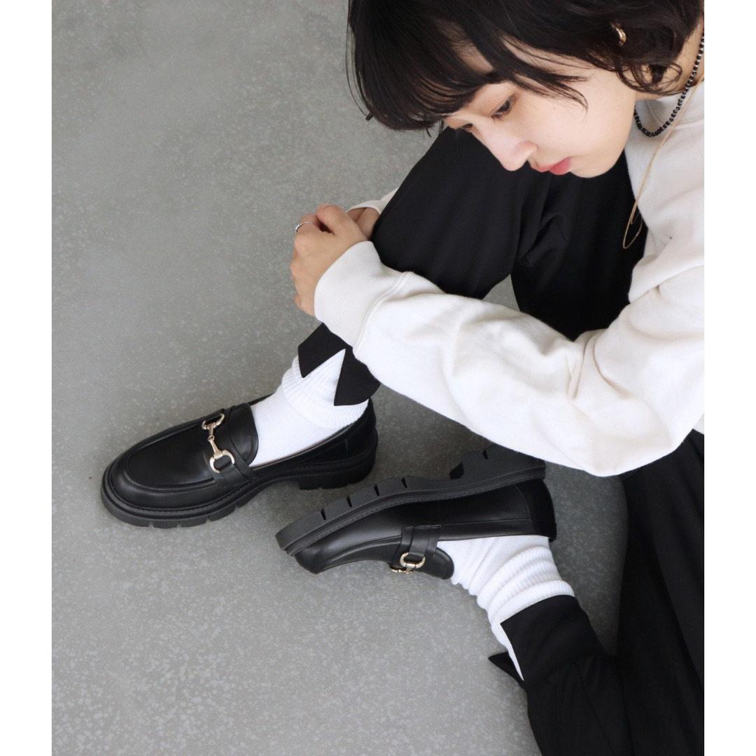 CORSO ROMA,9 トラックソールビットローファー W31600