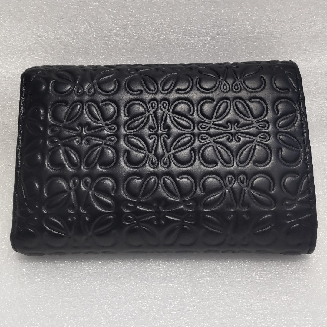 LOEWE(ロエベ)のLOEWE ロエベ アナグラム 財布 三つ折り財布 ブラック レディースのファッション小物(財布)の商品写真