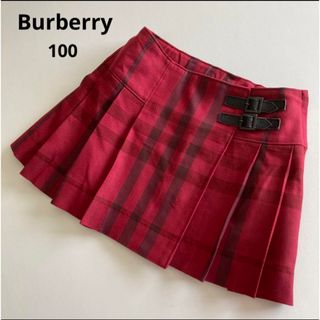 バーバリー(BURBERRY)のバーバリー　チェック　プリーツ　巻き　スカート　秋　冬　セリーヌ　グッチ(スカート)