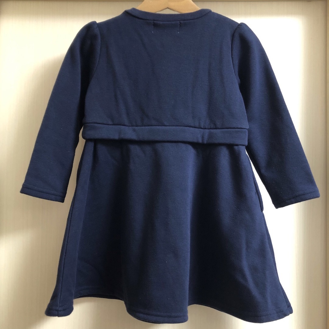 WILL MERY(ウィルメリー)のWILL MERY ウィルメリー 裏起毛 ワンピース 95 キッズ/ベビー/マタニティのキッズ服女の子用(90cm~)(ワンピース)の商品写真