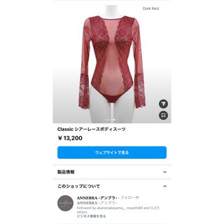 アンブラボディースーツ　新品本日迄の出品(その他)