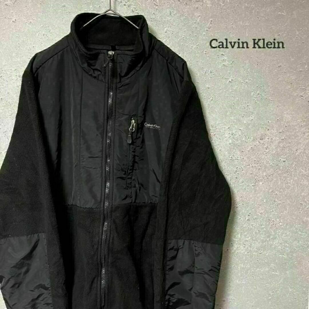 Calvin Klein カルバンクライン ジャケット フリース ナイロン L