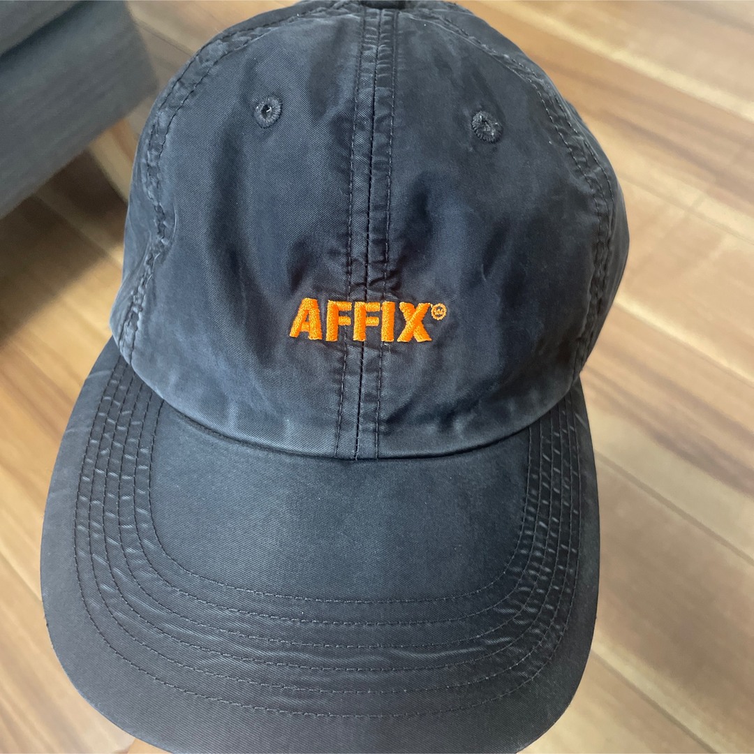 AFFIX(アフィックス)のAFFIX(アフィックス) ロゴ刺繍キャップ メンズの帽子(キャップ)の商品写真
