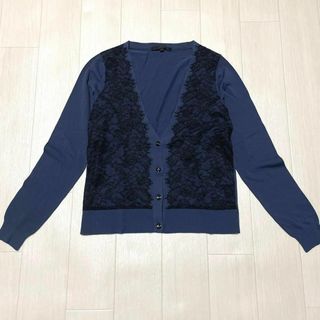 ANAYI - 【美品】ANAYIアナイ シルク 100% ロイヤルブルー