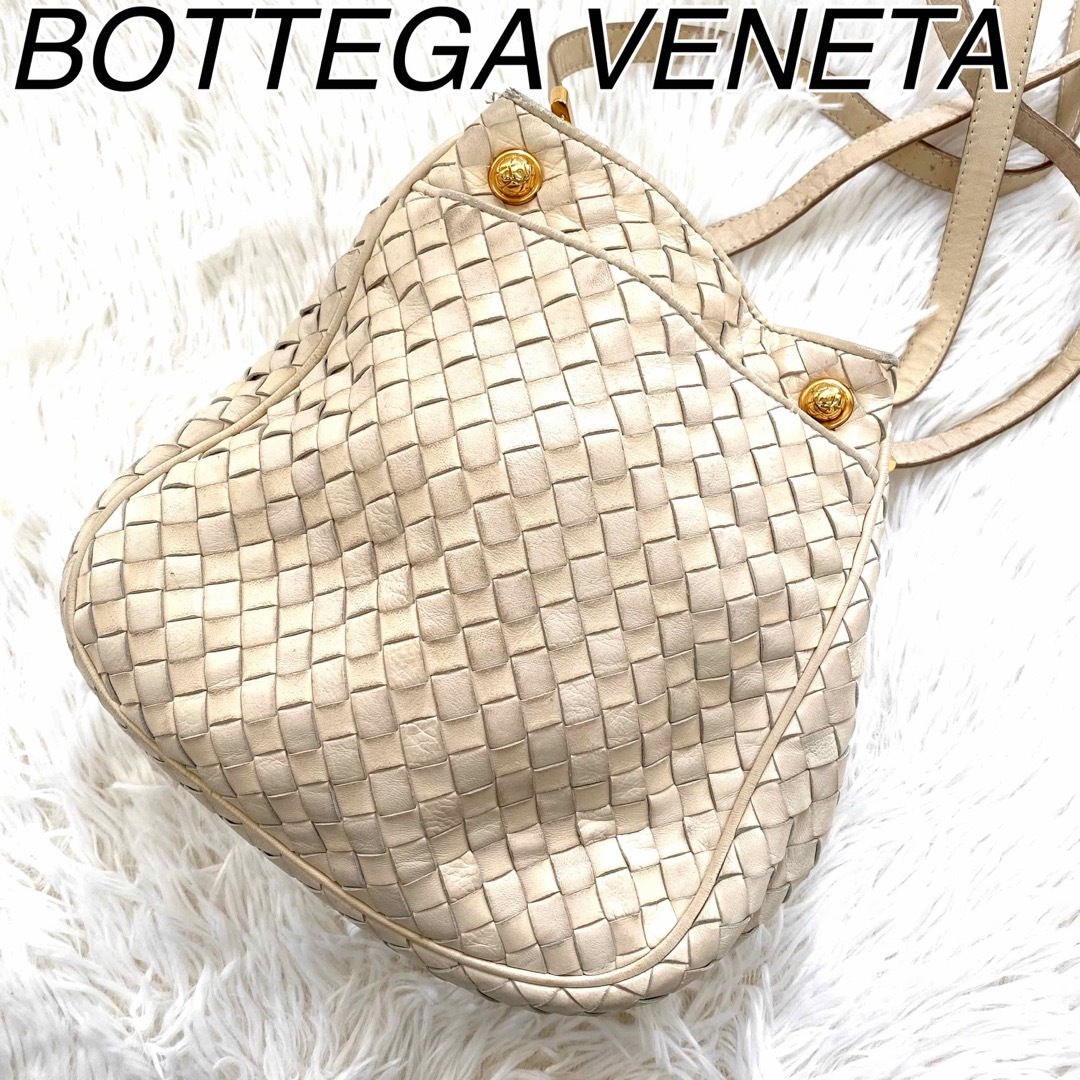 Bottega Veneta - 希少☆ボッテガヴェネタ イントレチャート 金ボタン ...