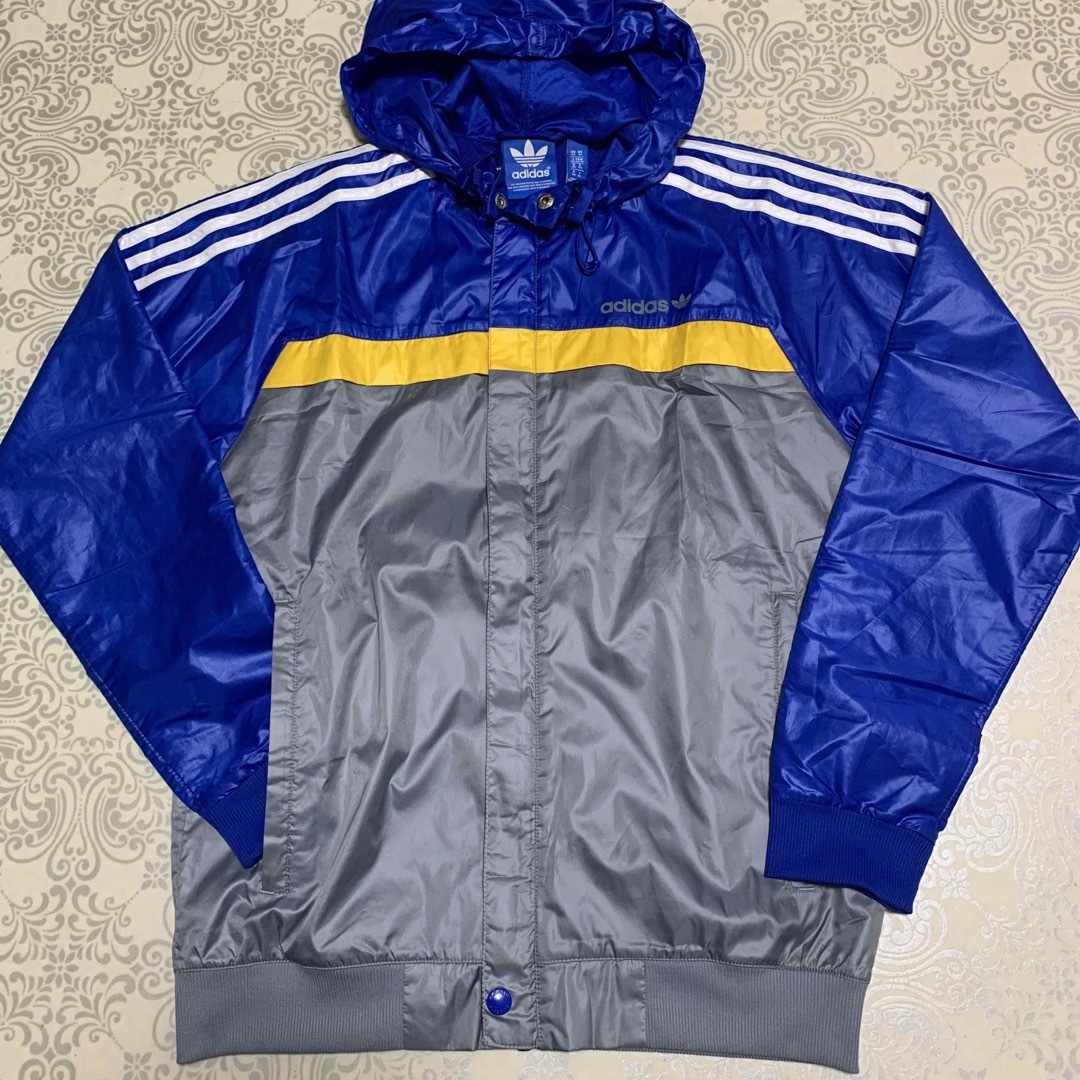 adidas - 【美品】 adidas フルジップナイロンパーカー ウインド