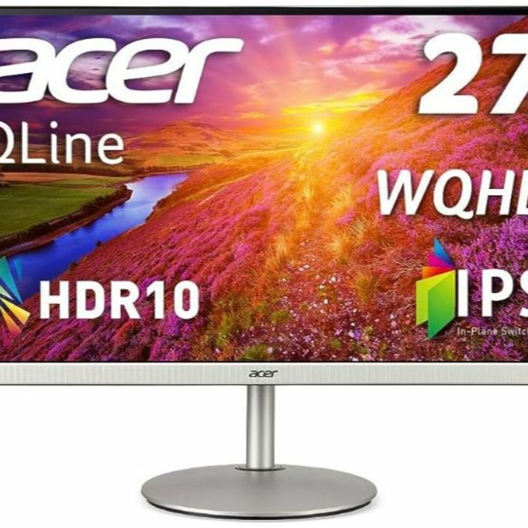 Acer - 27型 WQHD モニター ディスプレイ acer CB272Usmiiprxの通販 by ...