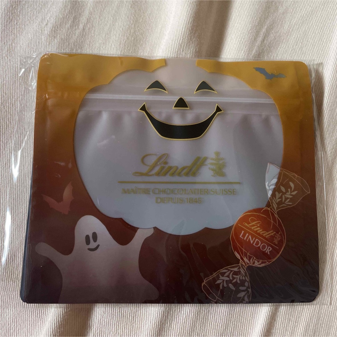 Lindt(リンツ)の新品＆未使用＆非売品☆ リンツ ハロウィンシェアバッグ 5枚セット 食品/飲料/酒の食品/飲料/酒 その他(その他)の商品写真