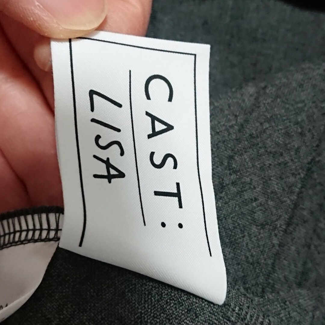 CAST:(キャストコロン)のCAST：☆アシンメトリーチュールスカート レディースのスカート(ひざ丈スカート)の商品写真