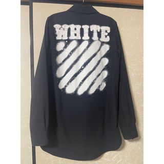 オフホワイト(OFF-WHITE)のoff-white スプレーロゴシャツ(シャツ)